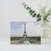 Carte Postale Tour Eiffel à Paris (Debout devant)