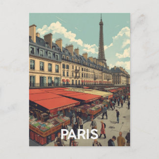 Carte Postale Tour Eiffel de Paris