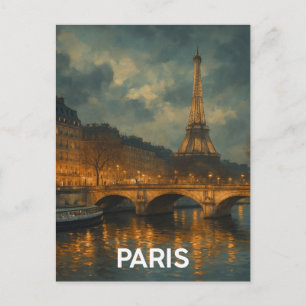 Carte Postale Tour Eiffel de Paris