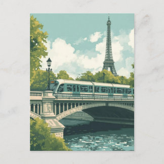 Carte Postale Tour Eiffel de Paris
