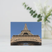 Carte Postale Tour Eiffel de Paris en France (Debout devant)