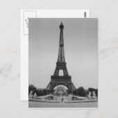 Carte Postale Tour Eiffel, Exposition universelle - 1900 Paris (Devant / Derrière)