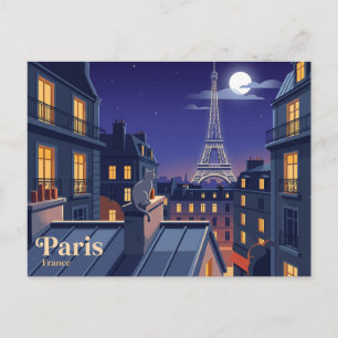 Carte Postale Tour Eiffel France