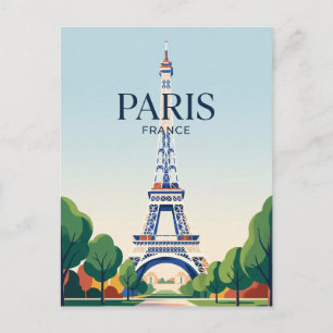 Carte Postale Tour Eiffel France