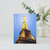 Carte Postale Tour Eiffel France (Debout devant)