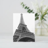 Carte Postale Tour Eiffel Noir & Blanc Paris City (Debout devant)