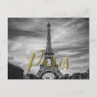 Tour Eiffel Noir & Blanc Paris France