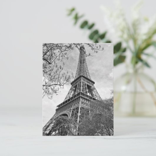 Carte Postale Tour Eiffel Panorama (Debout devant)