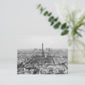 Carte Postale Tour Eiffel panoramique (Debout devant)