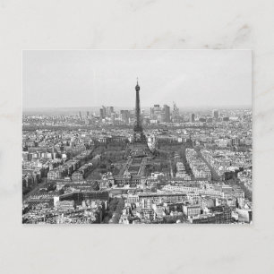 Carte Postale Tour Eiffel panoramique