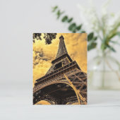 Carte Postale Tour Eiffel, Paris (Debout devant)