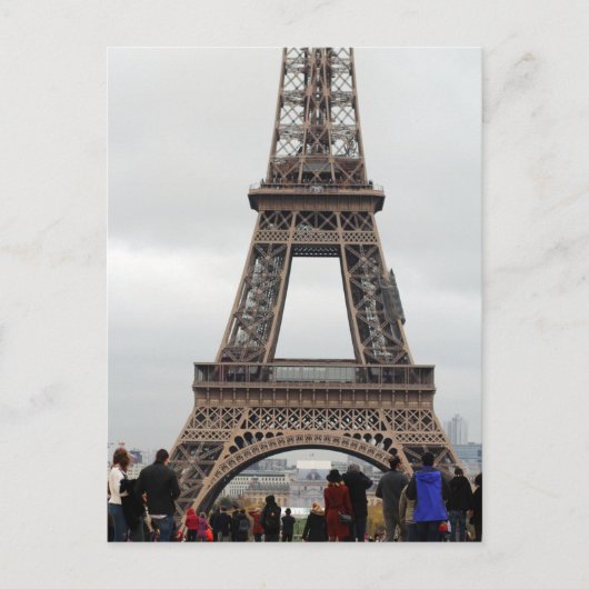 Carte postale Tour Eiffel Paris (Devant)