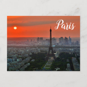 Carte Postale Tour Eiffel Paris