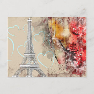 Carte Postale Tour Eiffel Paris
