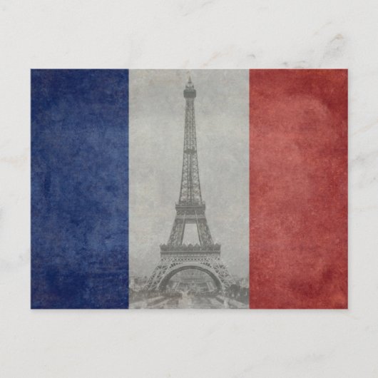 Carte Postale Tour Eiffel, Paris France (Devant)