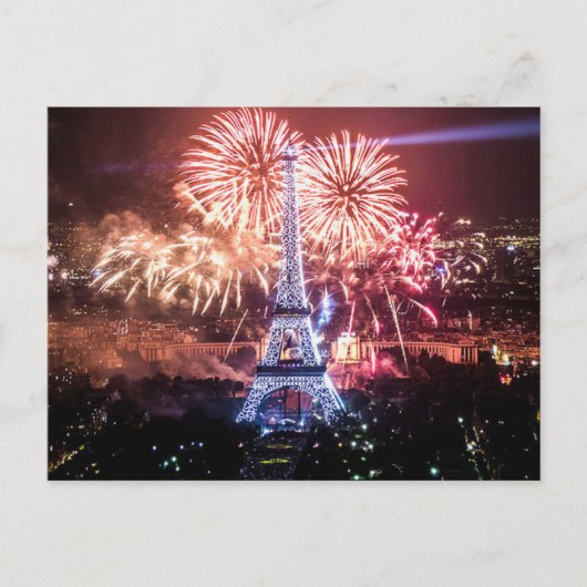 Carte postale Tour Eiffel, Paris France (Devant)