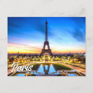 Carte Postale Tour Eiffel   Paris France