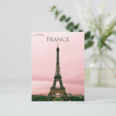 Carte Postale Tour Eiffel Paris France (Debout devant)