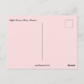 Carte Postale Tour Eiffel Paris France (Dos)