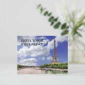Carte Postale Tour Eiffel Paris Seine (Debout devant)