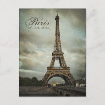 Tour Eiffel Paris vintage