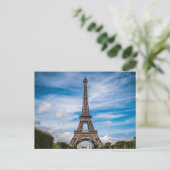 Carte Postale Tour Eiffel Paris Voyage (Debout devant)