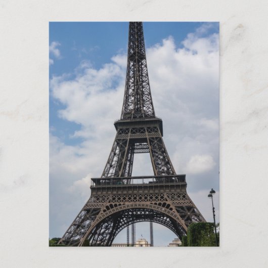 Carte Postale Tour Eiffel Paris Voyage (Devant)