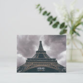 Carte Postale Tour Eiffel Paris Voyage Français (Debout devant)