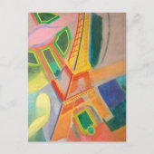 Carte Postale Tour Eiffel | Robert Delaunay (Devant)