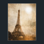 Carte Postale Tour Eiffel vintage<br><div class="desc">Tour Eiffel vintage,  Paris</div>