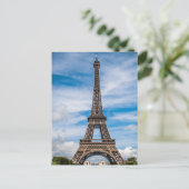 Carte Postale Tour Eiffel Voyage à Paris (Debout devant)