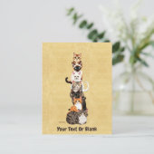 Carte Postale Tour Feline Cat-Er-Pillar (Debout devant)