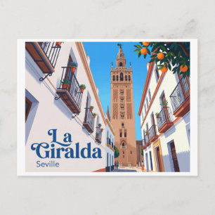 Carte Postale Tour Giralda Séville Espagne