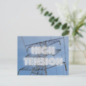 Carte Postale Tour haute tension (Debout devant)