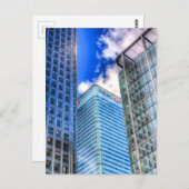 Carte Postale Tour HSBC Londres (Devant / Derrière)