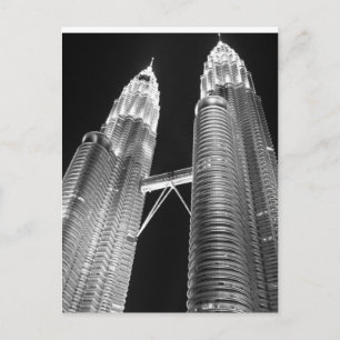 Carte Postale Tour jumelle Petronas, KLCC