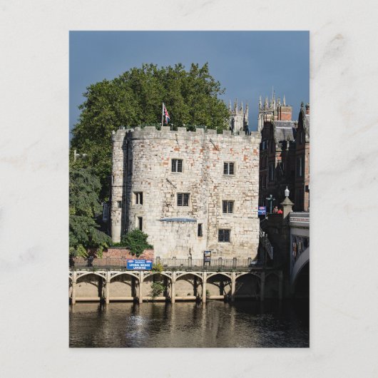 Carte Postale Tour Lendal York (Devant)