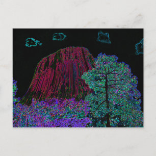 Carte Postale Tour Neon Glow Devils