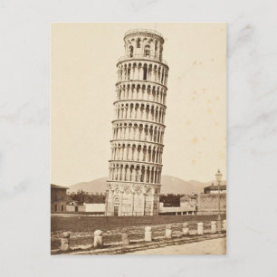 Carte Postale Tour penchée de Pise