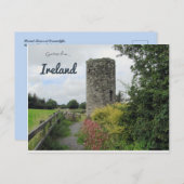 Carte Postale Tour ronde à Drumcliffe Comté de Sligo Irlande (Devant / Derrière)