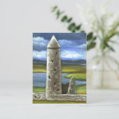 Carte Postale Tour ronde Clonmacnoise (Debout devant)