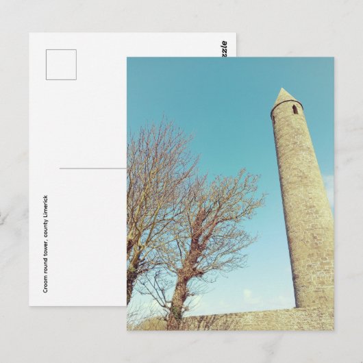 Carte Postale Tour ronde de Croom (Devant / Derrière)
