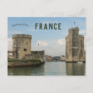 Carte Postale Tour Saint-Nicolas et Tour de la Chaîne France