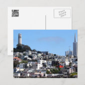 Carte Postale Tour San Francisco (Devant / Derrière)