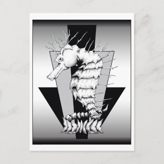 Carte Postale Tour Seahorse de ZNDC Studio (Devant)