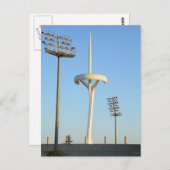 Carte Postale Tour TV de Barcelone (Devant / Derrière)