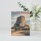 Carte Postale Tour vintage des diables (Debout devant)