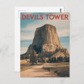 Carte Postale Tour vintage des diables (Devant / Derrière)