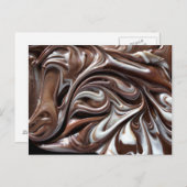 carte postale tourbillon au chocolat (Devant / Derrière)