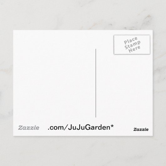 Carte Postale Tourbillon rose et blanc (Dos)